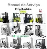 Manual de Serviço Clark - GTX16 (GTX162-9675) - Empilhadeira
