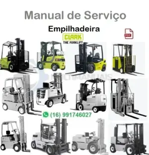 Manual de Serviço Clark - S30L (S232L) - Empilhadeira