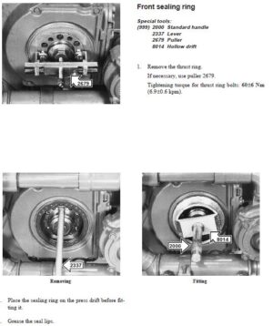Alternative view of Manual de Serviço Motor Volvo DH10A - Diesel