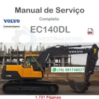 Manual De Serviço Volvo - EC140D L - Escavadeira