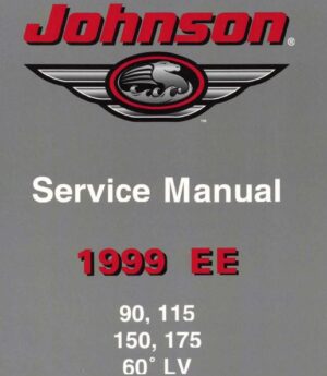 Manual de Serviço Motor Johnson - 90ee, 100ee, 105ee, 115ee, 150ee, 175ee - 60°
