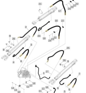 Alternative view of Catálogo de Peças Carregadeira John Deere 444G em PDF