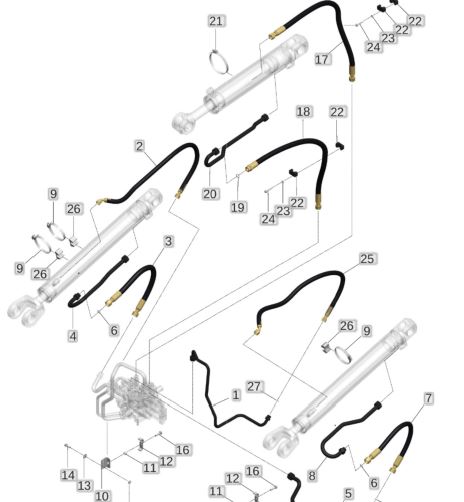 Catálogo de Peças Carregadeira John Deere 444G em PDF - Imagem 2