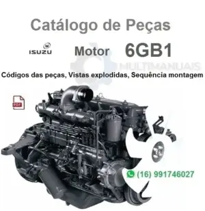 Catálogo de Peças Motor Isuzu 6GB1