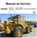 Manual de Serviço Caterpillar 922, 922B - Traxcavator