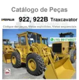 Catálogo de Peças Caterpillar Traxcavator 922, 922B