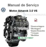 Manual de Serviço Motor VW Amarok 3.0 V6