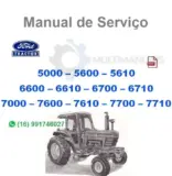 Manual de Serviço Trator Ford 5610, 6610, 6710, 7610, 7710