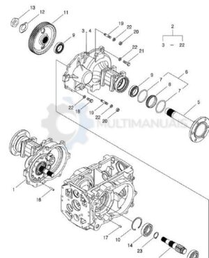 Alternative view of Catálogo de Peças Trator LS R41, R50