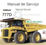 Manual de Serviço Caterpillar 777D - Truck