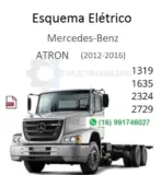 Esquema Elétrico Mercedes Benz - Atron 1319, 1635, 2324, 2729
