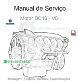 Manual de Serviço Motor Scania DC16 - V8