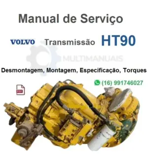 Manual de Serviço Transmissão Volvo HT90