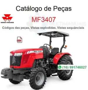 Catálogo de Peças MF3407 Trator - Massey Fergunson