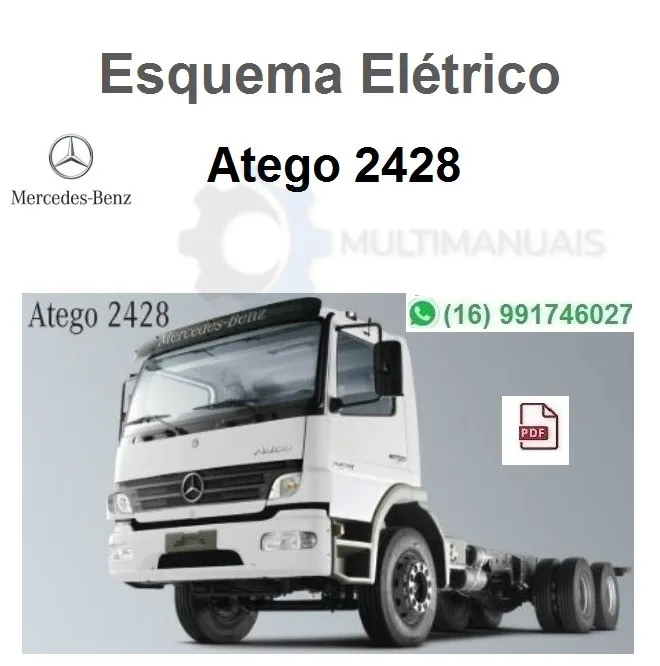 Esquema Elétrico Mercedes-Benz Atego 2428