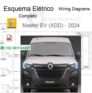 Esquema Elétrico Renault Master EV (XDD) - 2024