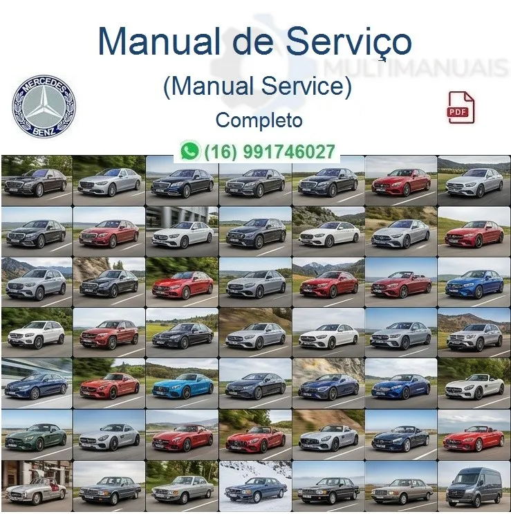 Manual de Serviço Mercedes Benz C240, C280 (W202)