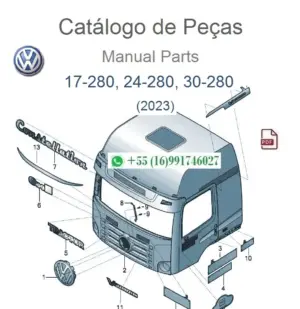 Catálogo de Peças VW Constellation 17-280, 24-280, 30-280 (2023)