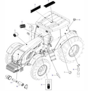 Alternative view of Catálogo de Peças Valtra BM135 (2024-2026) Trator