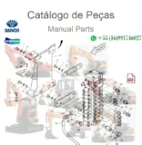 Catálogo de Peças Daewoo Doosan DH50 / Escavadeira