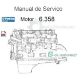 Manual de Serviço Motor Perkins 6358, 6.358 - PDF