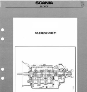 Manual de Serviço Scania GR871 - Caixa de Câmbio