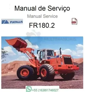 Manual de Serviço Fiatallis FR180.2- Carregadeira
