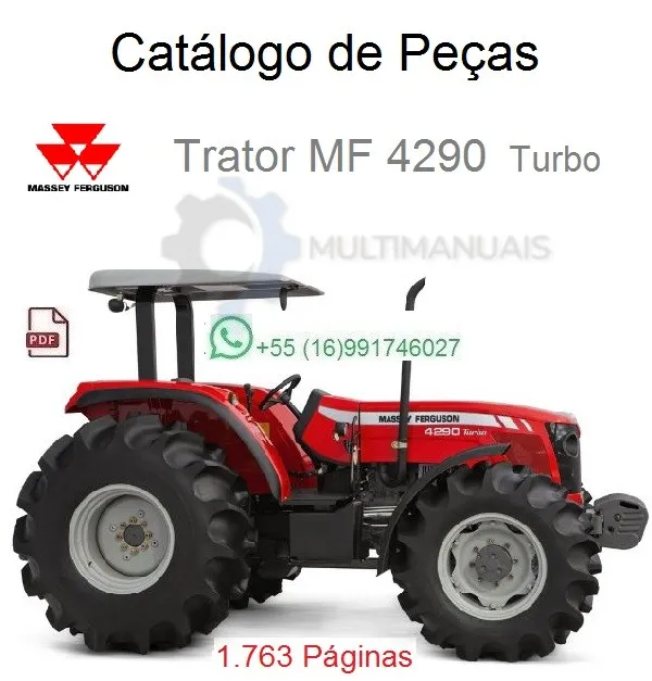 Catálogo de Peças MF 4290 Turbo - Massey Ferguson