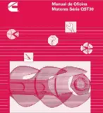 Capa do Manual de Serviço do Motor Cummins QST30 em PDF, português, 739 páginas