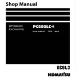 Manual de Serviço Komatsu PC150LC-8 / Escavadeira
