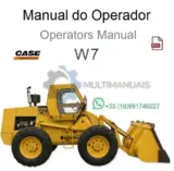 Manual do Operador Case W7 - Carregadeira